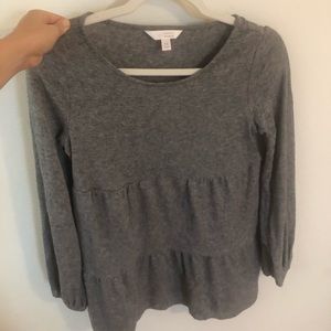 Lauren Conrad Peplum Sweater